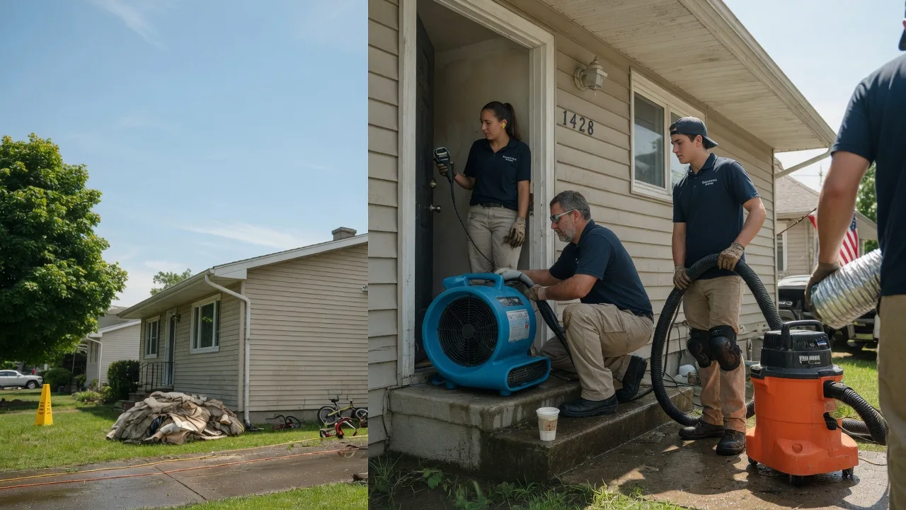 Water Damage Restoration in Charlestown, IN near me